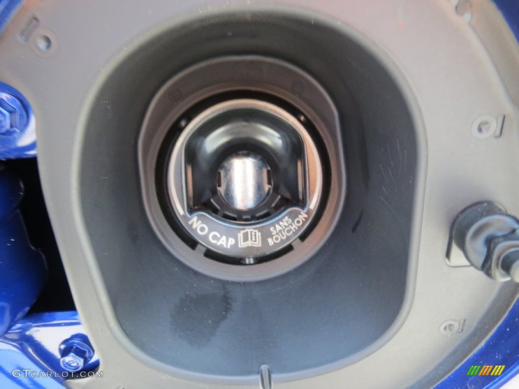2013 Mustang V6 Coupe - Deep Impact Blue Metallic / Charcoal Black photo #12