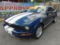 Vista Blue Metallic - Mustang V6 Deluxe Coupe Photo No. 3