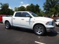 2012 Bright White Dodge Ram 1500 Laramie Crew Cab 4x4  photo #10