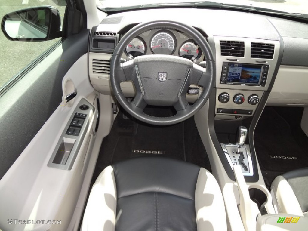 2010 Avenger R/T - Bright Silver Metallic / Dark Khaki/Light Graystone photo #6