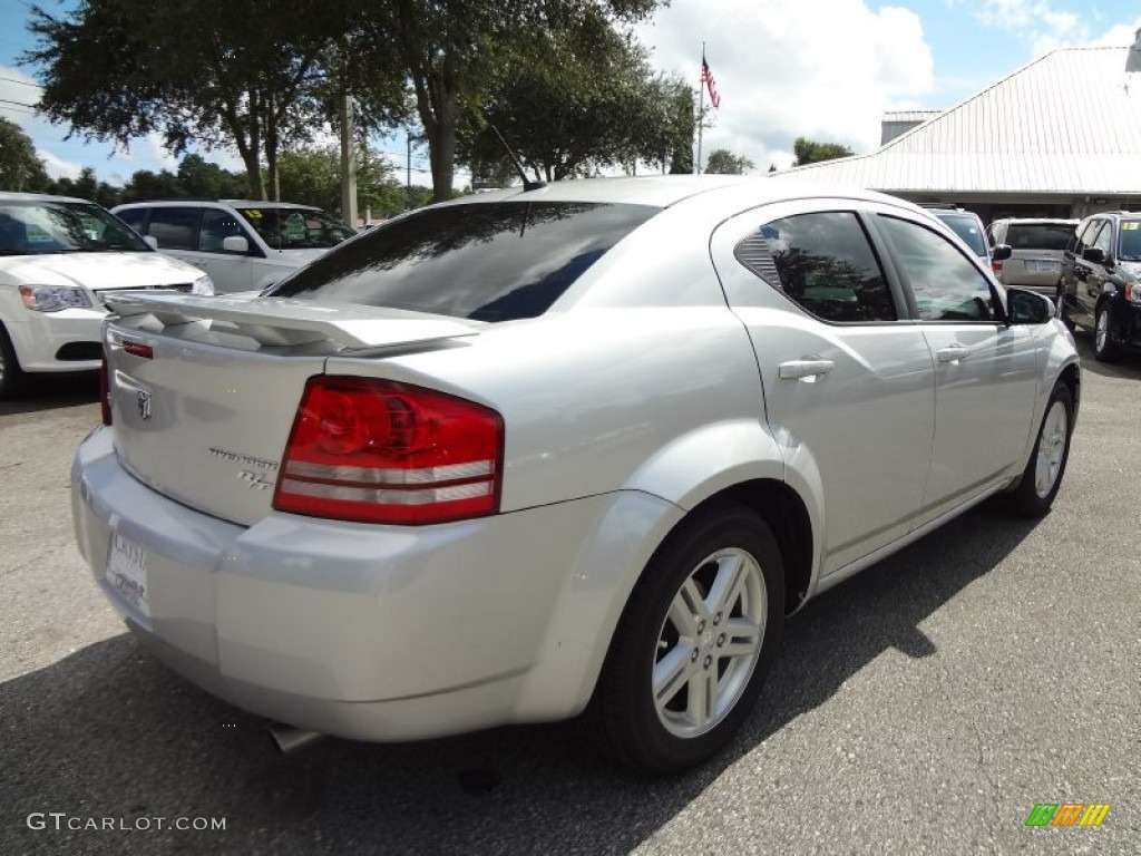 2010 Avenger R/T - Bright Silver Metallic / Dark Khaki/Light Graystone photo #12