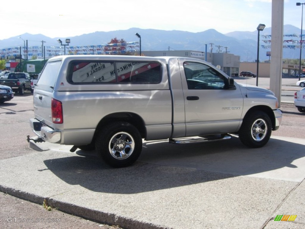 2003 Ram 1500 ST Regular Cab - Bright Silver Metallic / Dark Slate Gray photo #11