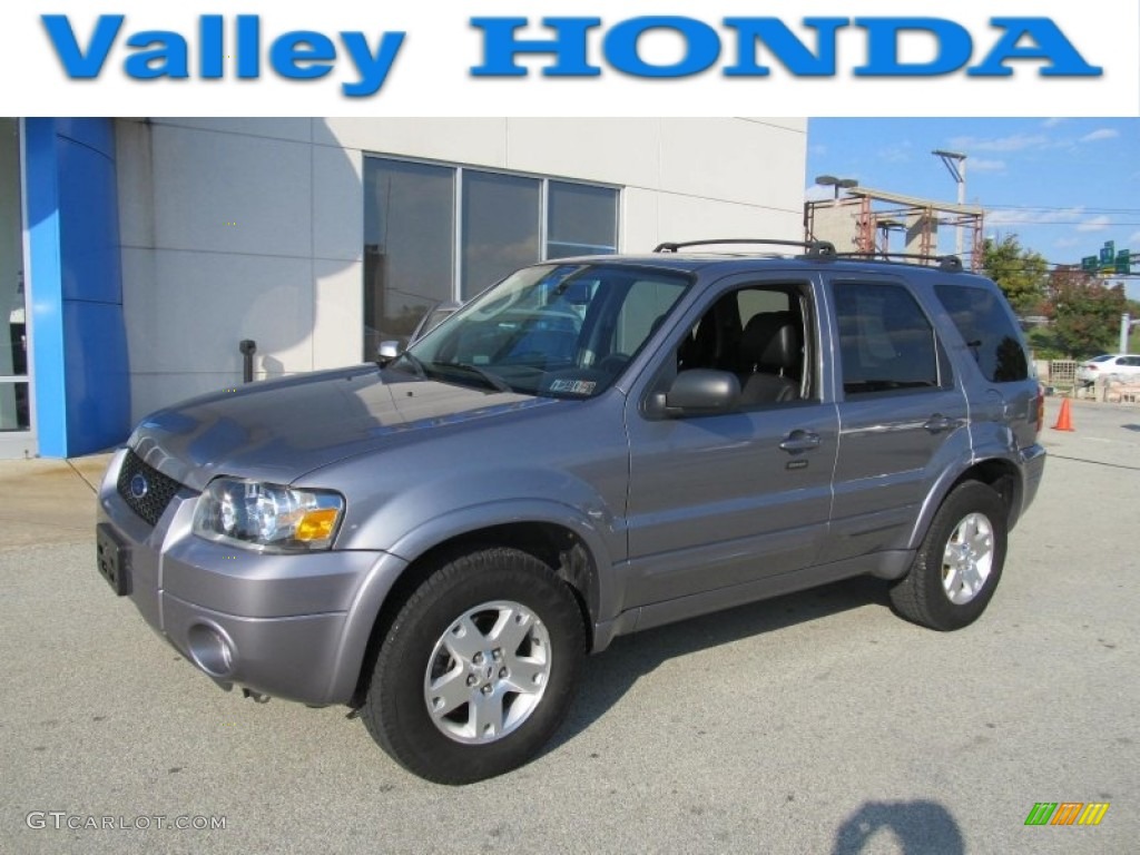 2007 Escape Limited 4WD - Tungsten Grey Metallic / Ebony photo #1