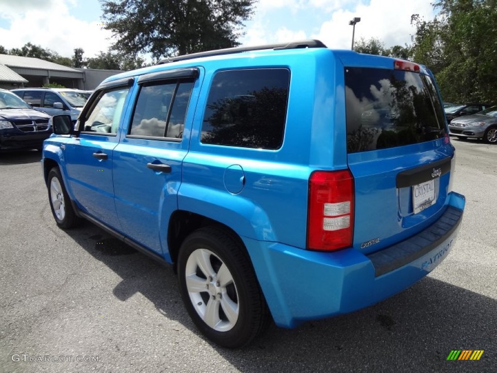2009 Patriot Sport - Surf Blue Pearl / Dark Slate Gray/Medium Slate Gray photo #3