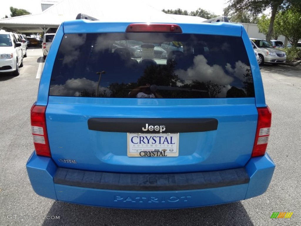 2009 Patriot Sport - Surf Blue Pearl / Dark Slate Gray/Medium Slate Gray photo #8