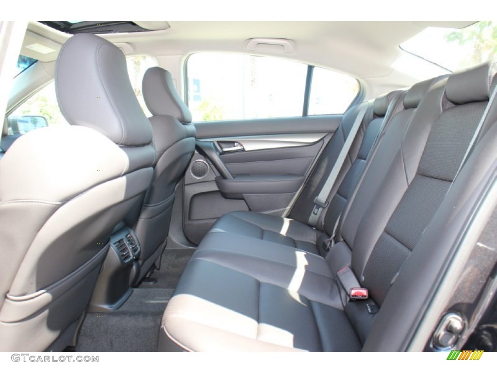 2013 Acura TL Advance Rear Seat Photo #71727170