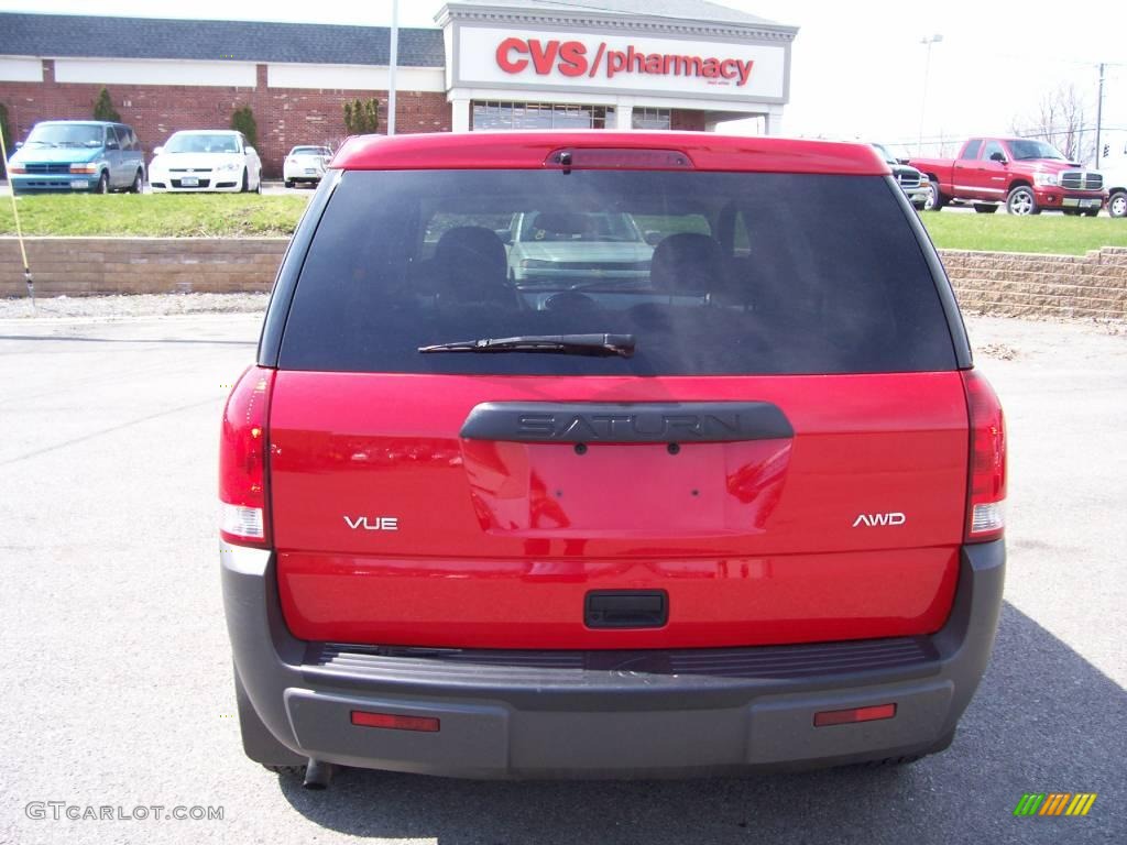 2005 VUE AWD - Chili Pepper Red / Gray photo #10