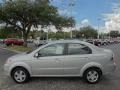 Ice Silver Metallic 2011 Chevrolet Aveo LT Sedan Exterior