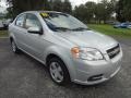 Ice Silver Metallic 2011 Chevrolet Aveo LT Sedan Exterior