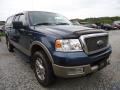 2005 Medium Wedgewood Blue Metallic Ford F150 Lariat SuperCab 4x4  photo #7