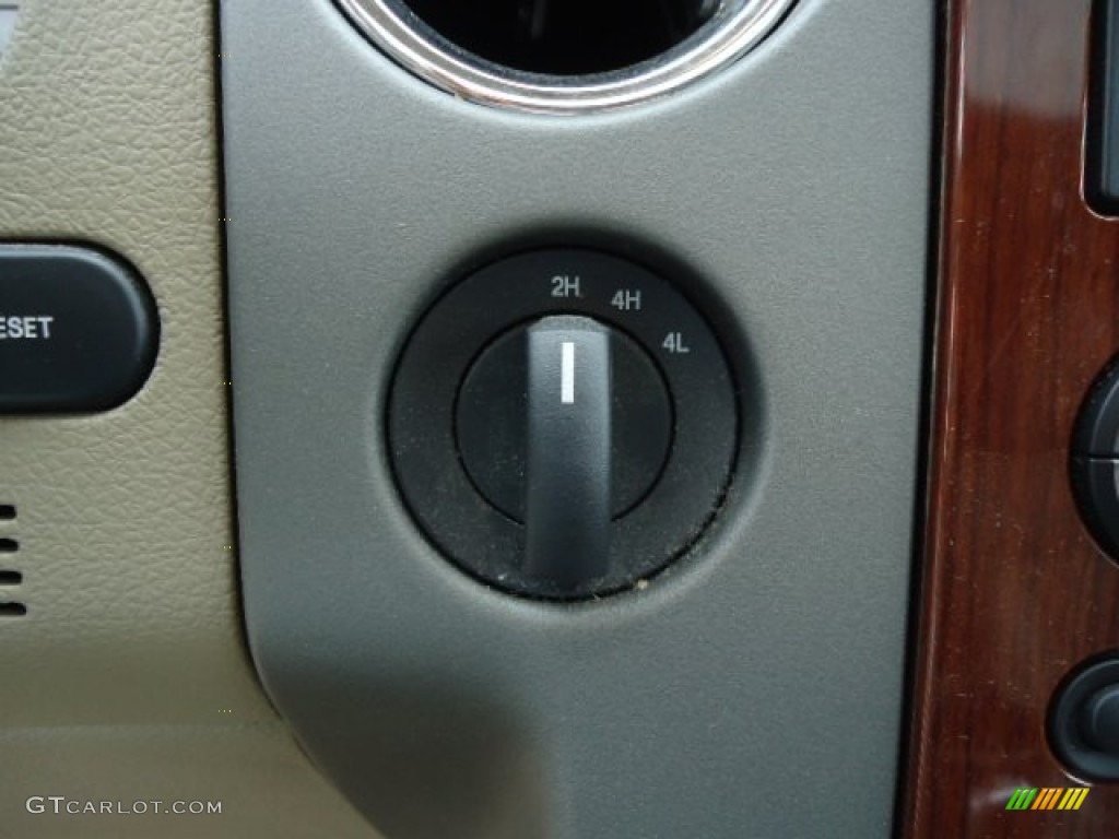 2005 F150 Lariat SuperCab 4x4 - Medium Wedgewood Blue Metallic / Tan photo #18