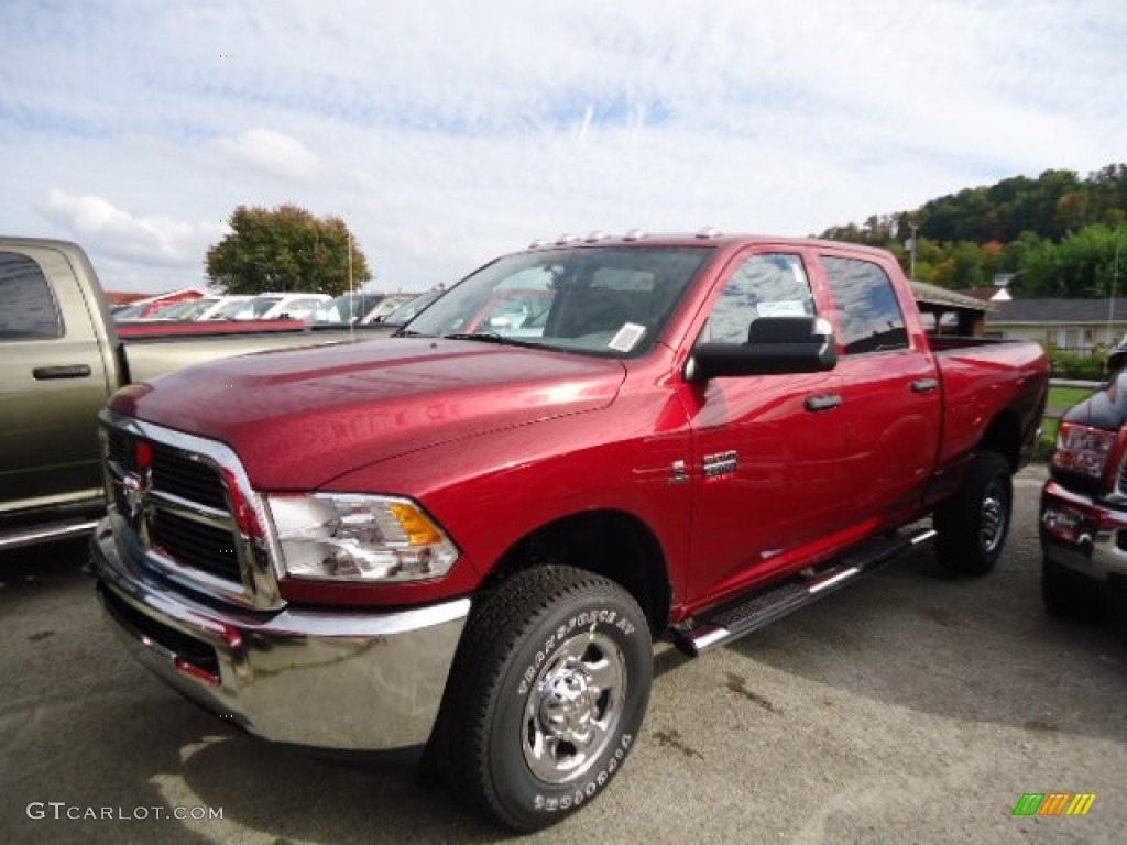 Deep Cherry Red Crystal Pearl 2012 Dodge Ram 2500 HD ST Crew Cab 4x4 Exterior Photo #71728664