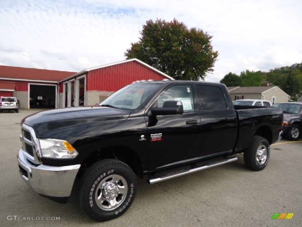 2012 Ram 2500 HD ST Crew Cab 4x4 - Black / Dark Slate/Medium Graystone photo #1