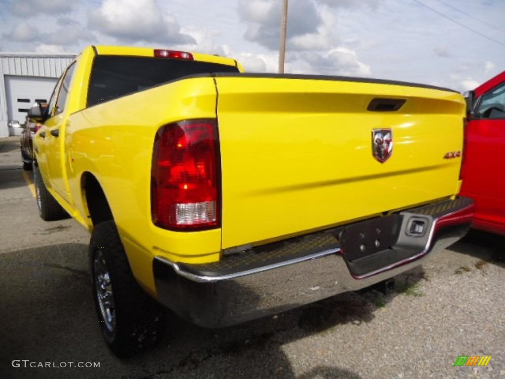 Yellow 2012 Dodge Ram 3500 HD ST Crew Cab 4x4 Exterior Photo #71729714