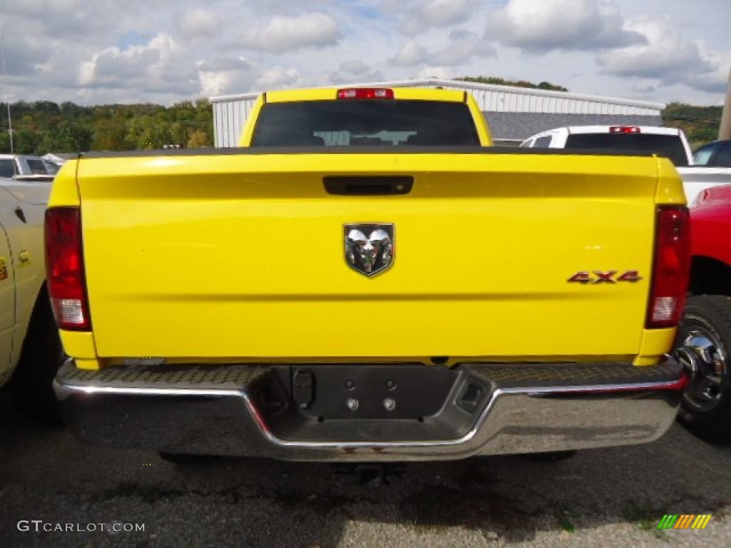 2012 Ram 3500 HD ST Crew Cab 4x4 - Yellow / Dark Slate/Medium Graystone photo #3