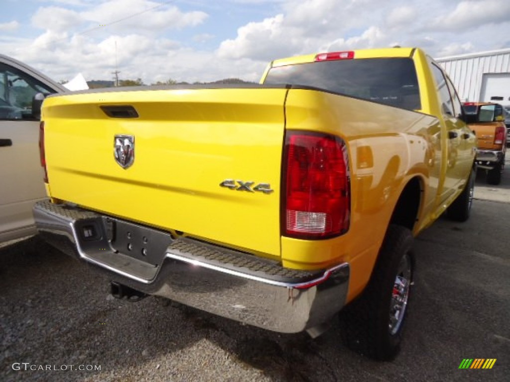 2012 Ram 3500 HD ST Crew Cab 4x4 - Yellow / Dark Slate/Medium Graystone photo #5