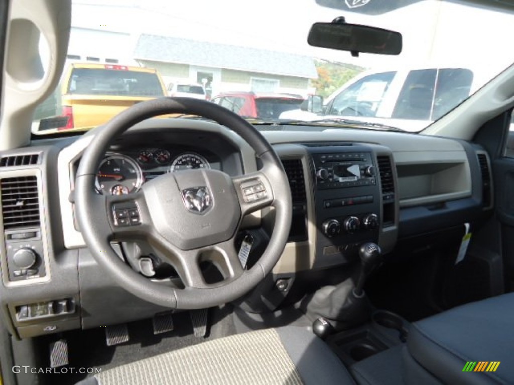 2012 Dodge Ram 3500 HD ST Crew Cab 4x4 Dark Slate/Medium Graystone Dashboard Photo #71729795