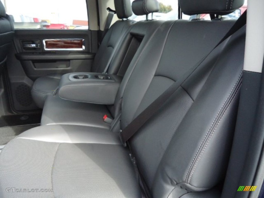 Dark Slate Interior 2012 Dodge Ram 3500 HD Laramie Crew Cab 4x4 Photo #71729960