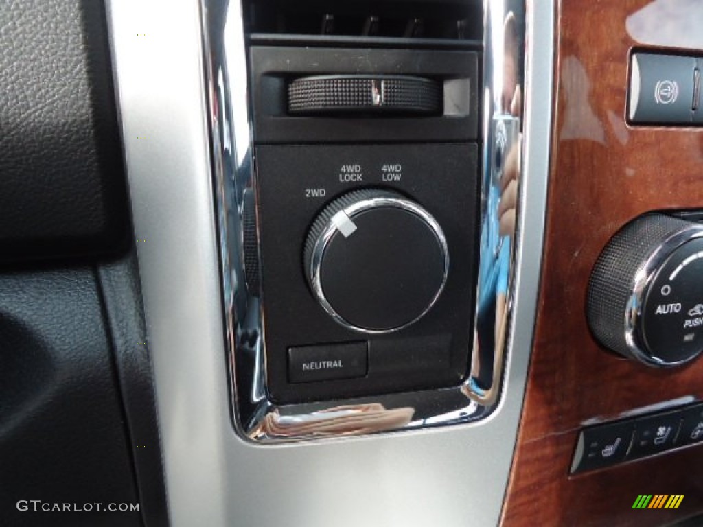 2012 Dodge Ram 3500 HD Laramie Crew Cab 4x4 Controls Photo #71730008