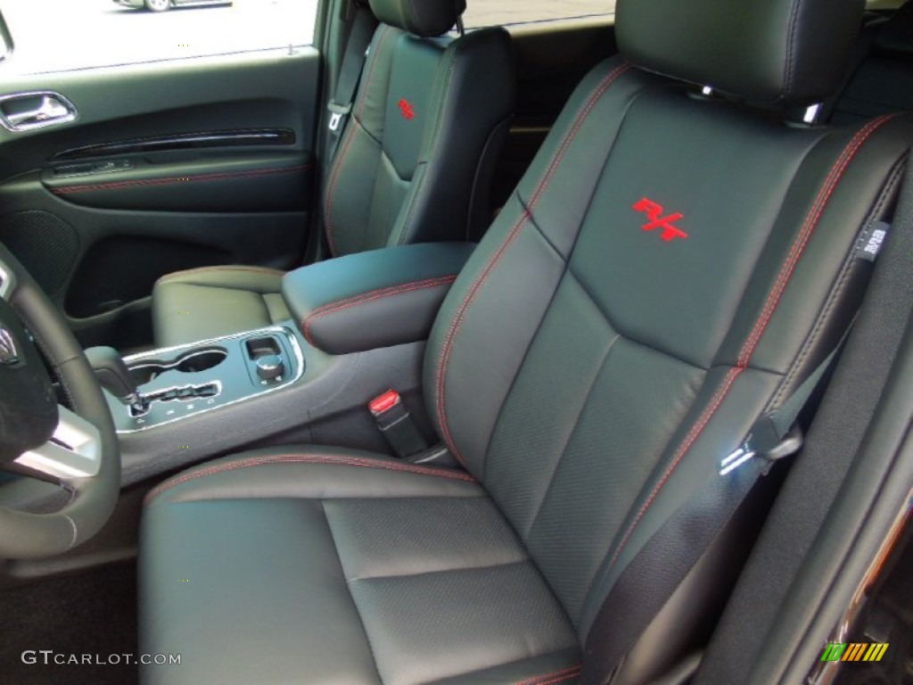 2013 Dodge Durango R/T AWD Front Seat Photo #71730134