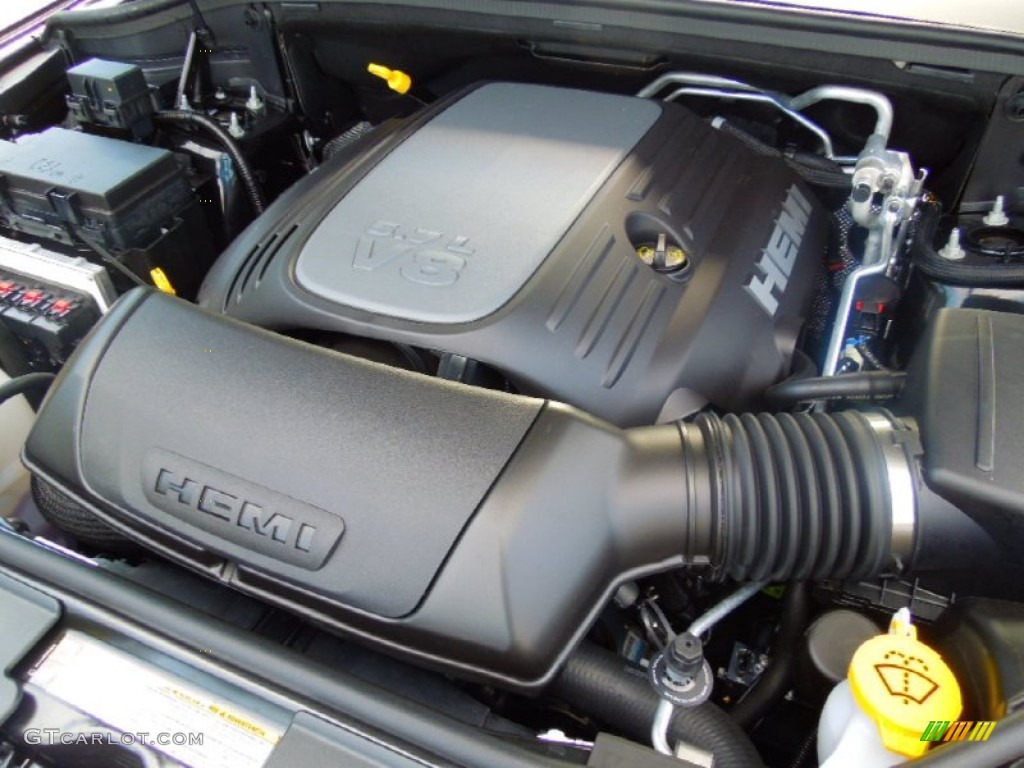 2013 Dodge Durango R/T AWD 5.7 Liter HEMI OHV 16-Valve VVT MDS V8 Engine Photo #71730311