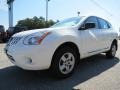 2011 Pearl White Nissan Rogue S  photo #3