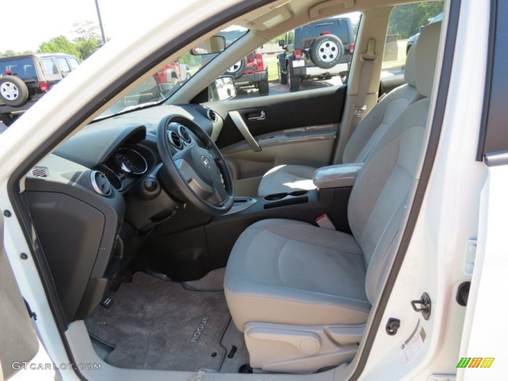 2011 Rogue S - Pearl White / Gray photo #10