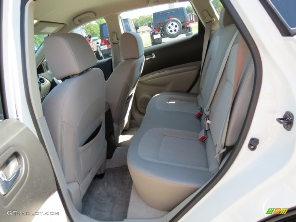 2011 Rogue S - Pearl White / Gray photo #13