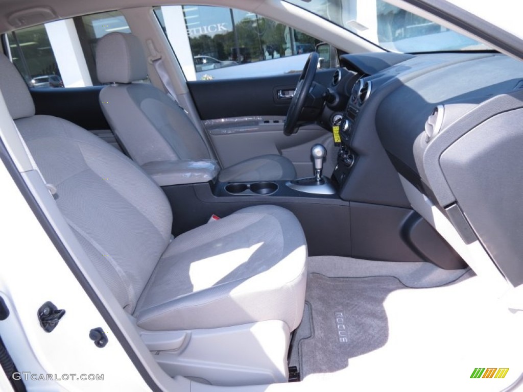 2011 Rogue S - Pearl White / Gray photo #16