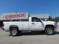 2008 Summit White Chevrolet Silverado 2500HD Work Truck Regular Cab 4x4  photo #8