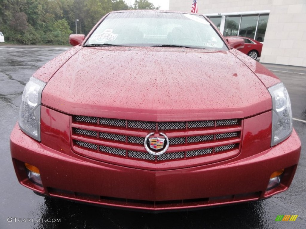 2007 CTS Sport Sedan - Infrared / Cashmere photo #3