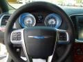 Black 2013 Chrysler 300 Standard 300 Model Steering Wheel