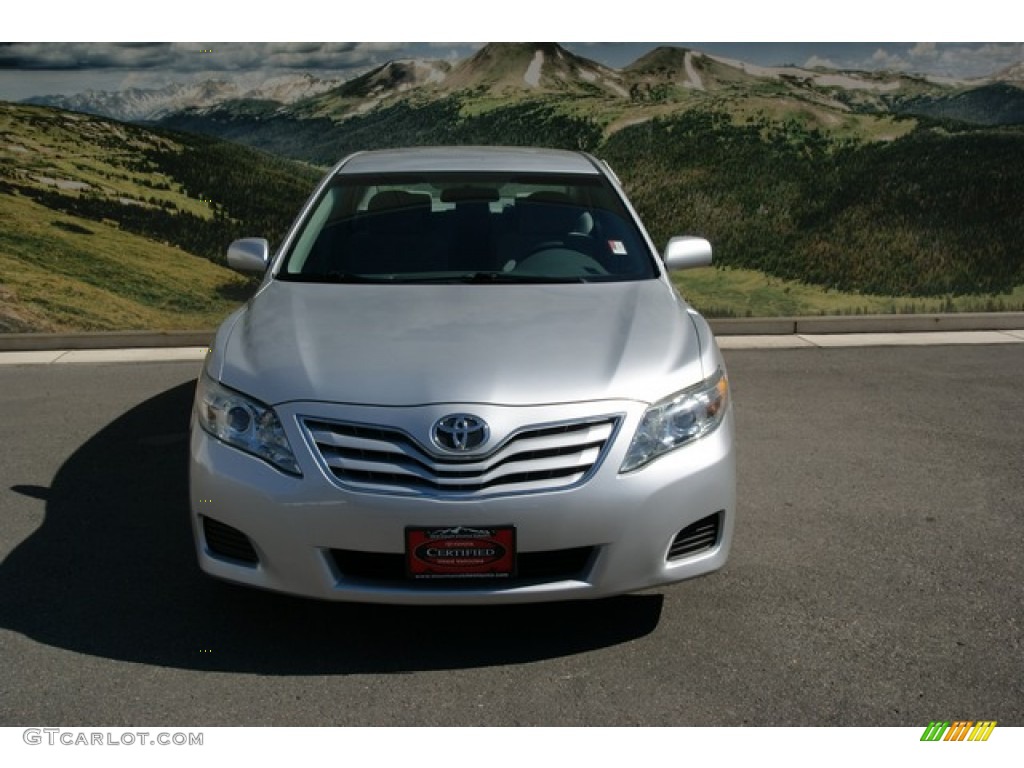 2010 Camry LE - Classic Silver Metallic / Ash Gray photo #6