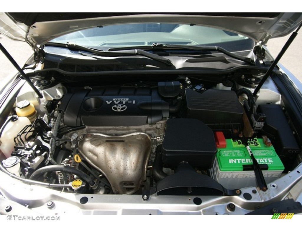 2010 Camry LE - Classic Silver Metallic / Ash Gray photo #18