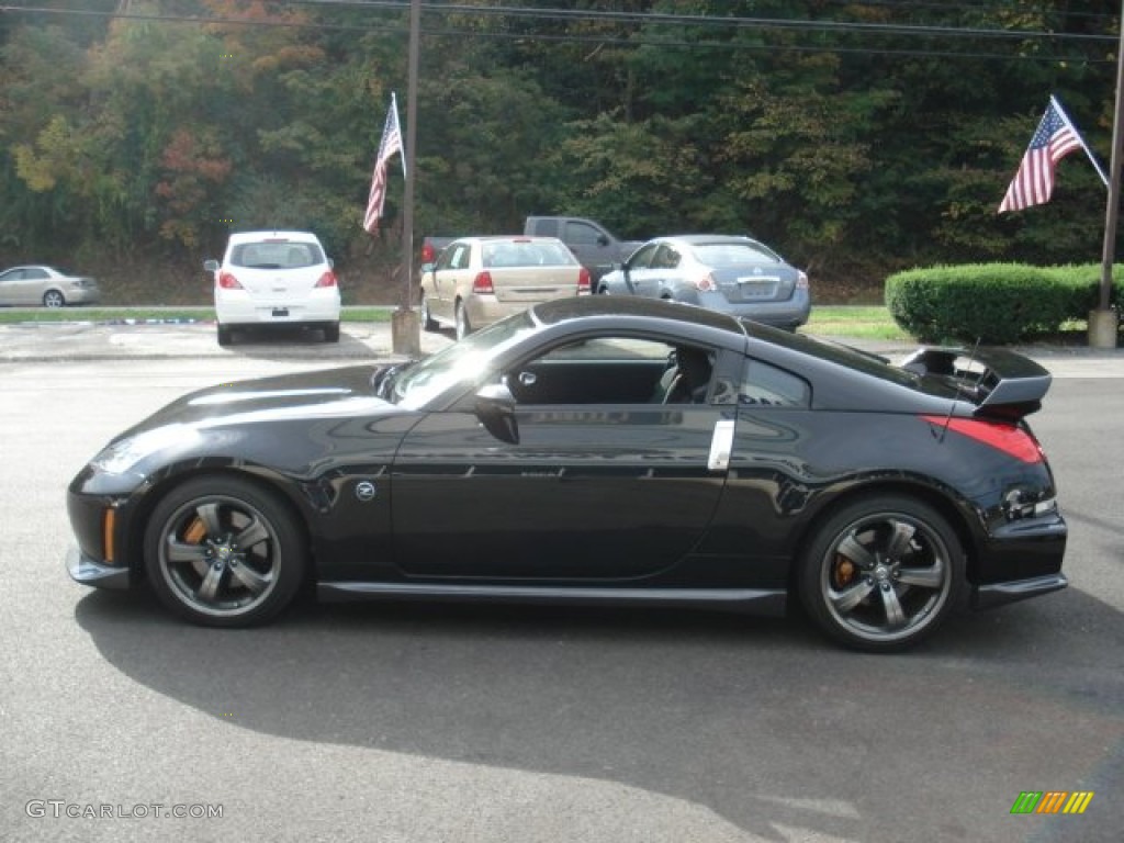 Magnetic Black Pearl 2007 Nissan 350Z NISMO Coupe Exterior Photo #71733653