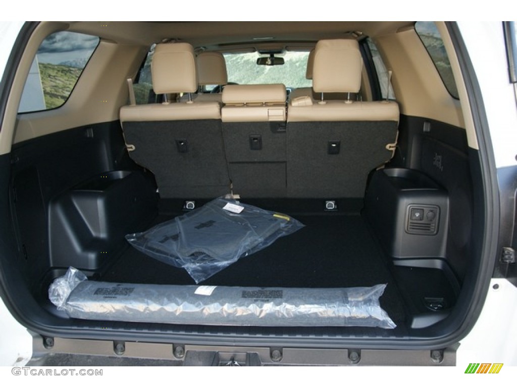 2013 4Runner Limited 4x4 - Blizzard White Pearl / Beige photo #8