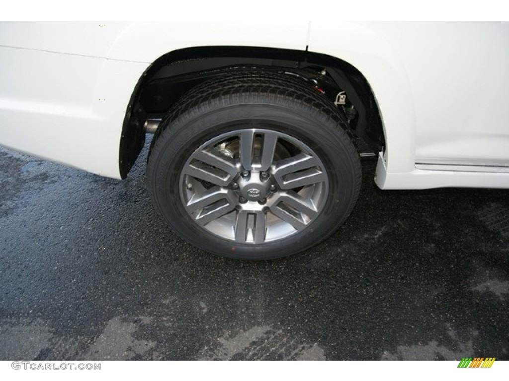 2013 4Runner Limited 4x4 - Blizzard White Pearl / Beige photo #9