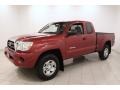 2007 Impulse Red Pearl Toyota Tacoma Access Cab 4x4  photo #3