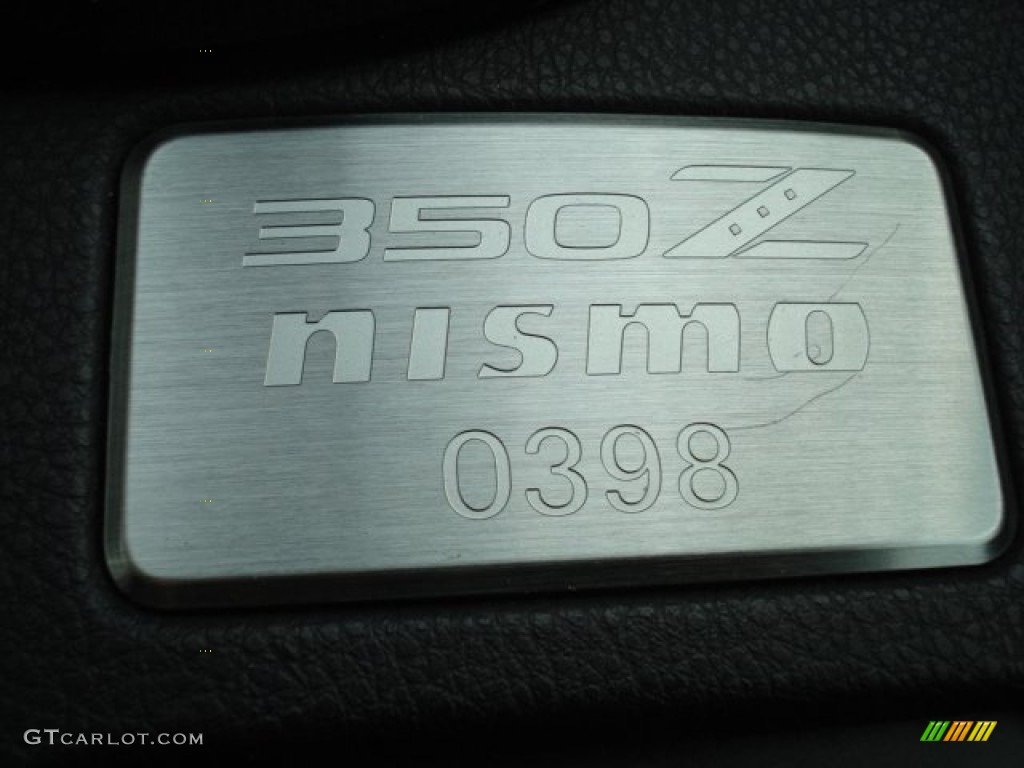 2007 Nissan 350Z NISMO Coupe Marks and Logos Photo #71733803