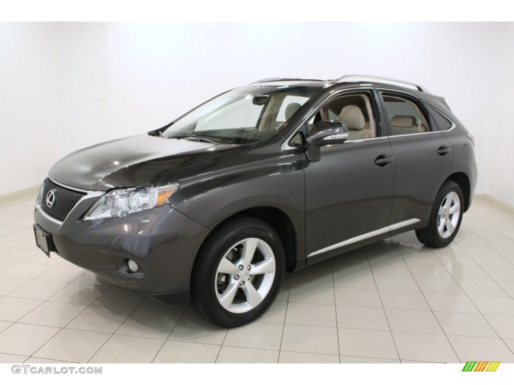 2010 RX 350 AWD - Truffle Brown Mica / Parchment/Brown Walnut photo #3