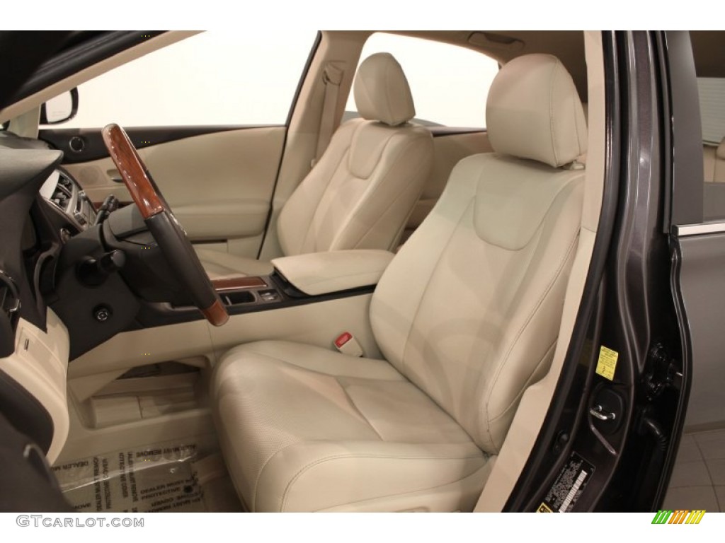 2010 RX 350 AWD - Truffle Brown Mica / Parchment/Brown Walnut photo #11