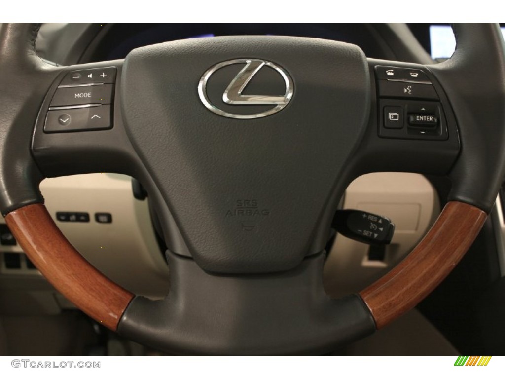 2010 RX 350 AWD - Truffle Brown Mica / Parchment/Brown Walnut photo #12