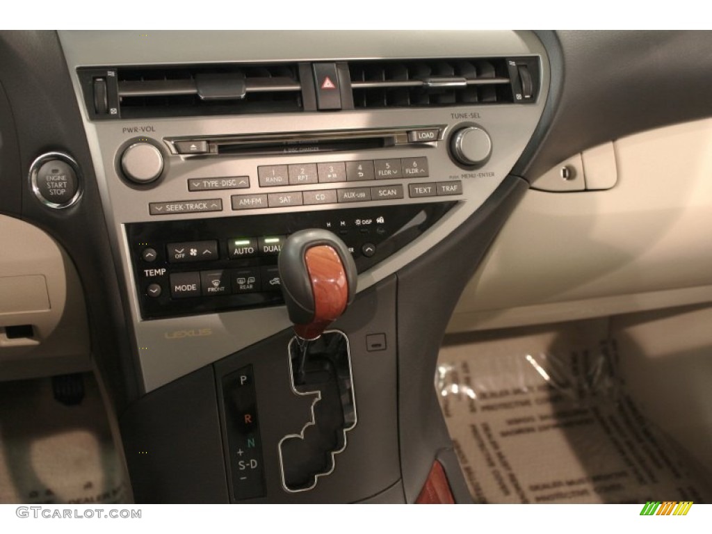 2010 RX 350 AWD - Truffle Brown Mica / Parchment/Brown Walnut photo #15