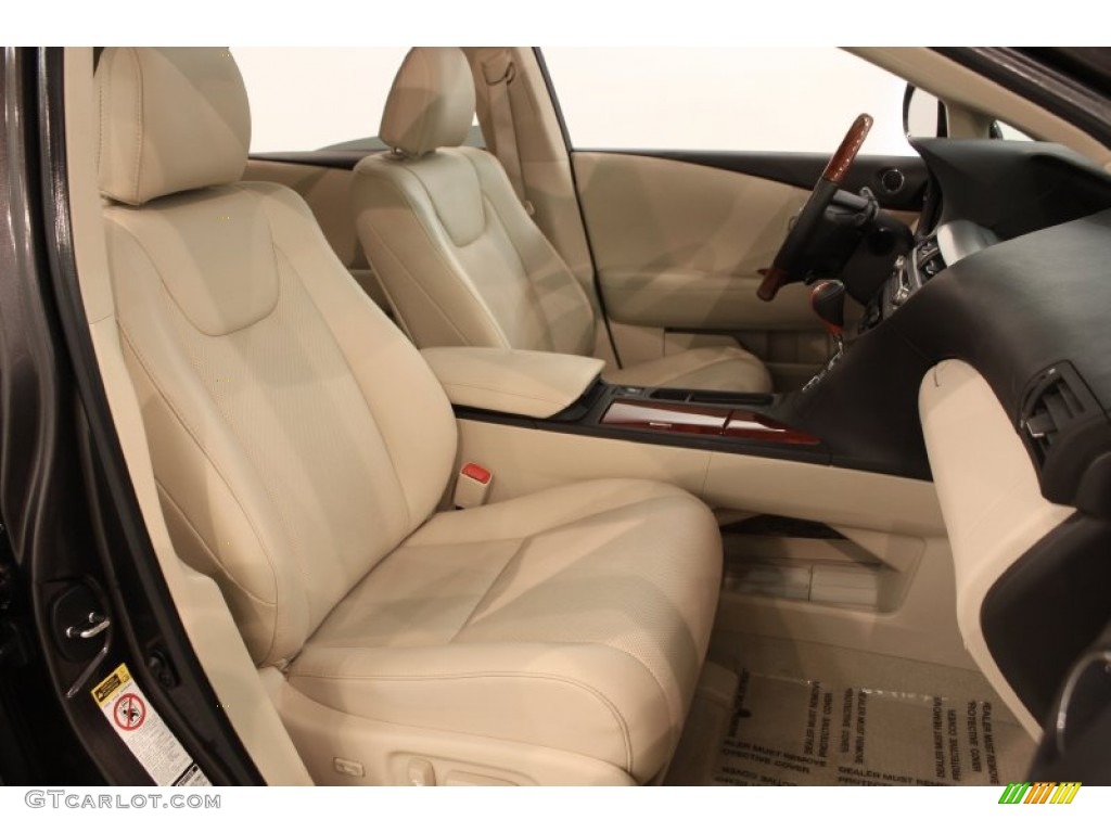 2010 RX 350 AWD - Truffle Brown Mica / Parchment/Brown Walnut photo #19