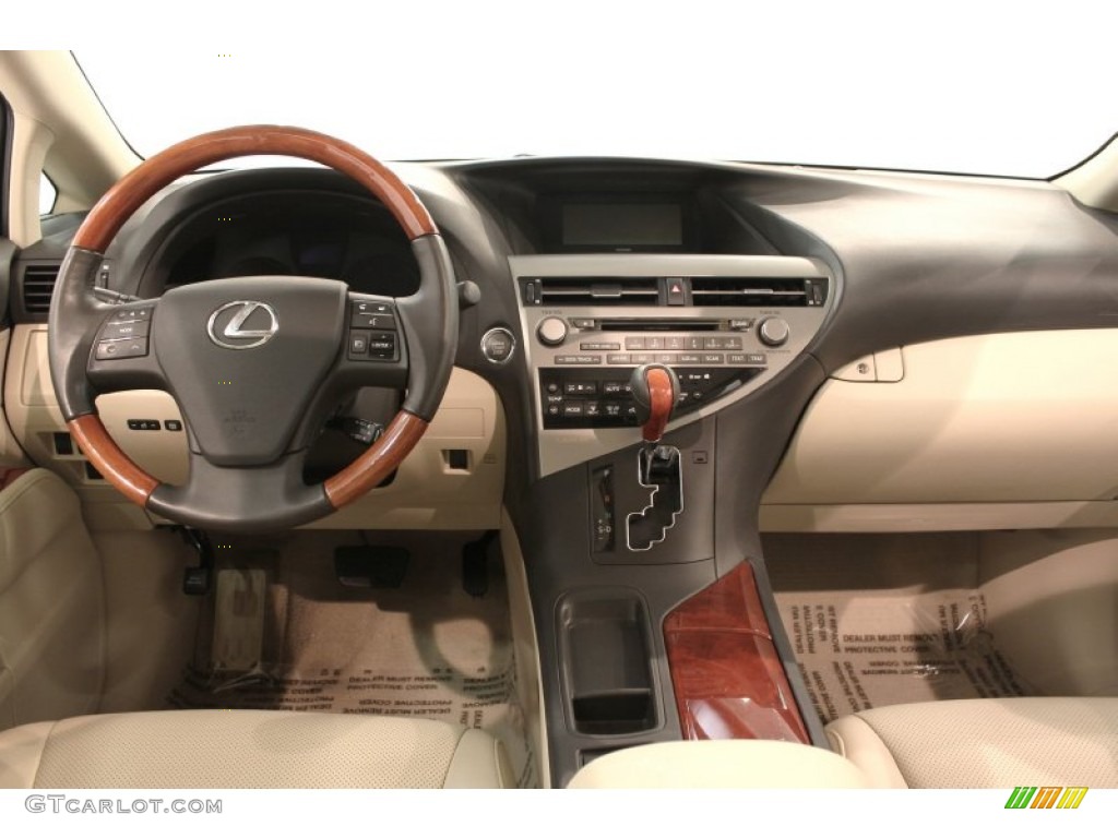 2010 RX 350 AWD - Truffle Brown Mica / Parchment/Brown Walnut photo #23