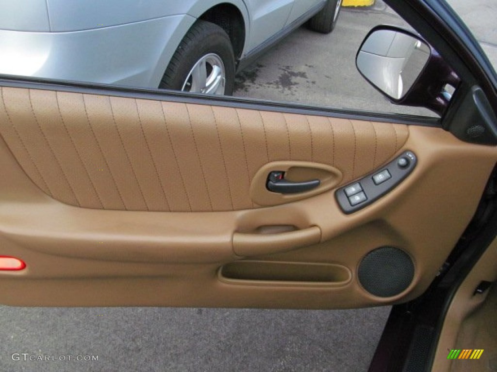 1998 Pontiac Grand Prix GT Coupe Dark Taupe Door Panel Photo #71734487