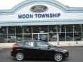 2013 Tuxedo Black Ford Focus Titanium Hatchback  photo #1