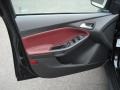 Tuscany Red 2013 Ford Focus Titanium Hatchback Door Panel