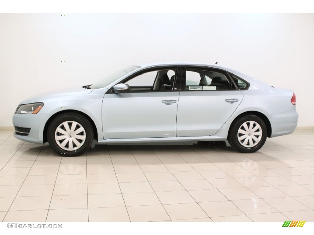 Glacier Blue Metallic 2012 Volkswagen Passat 2.5L S Exterior Photo #71735420