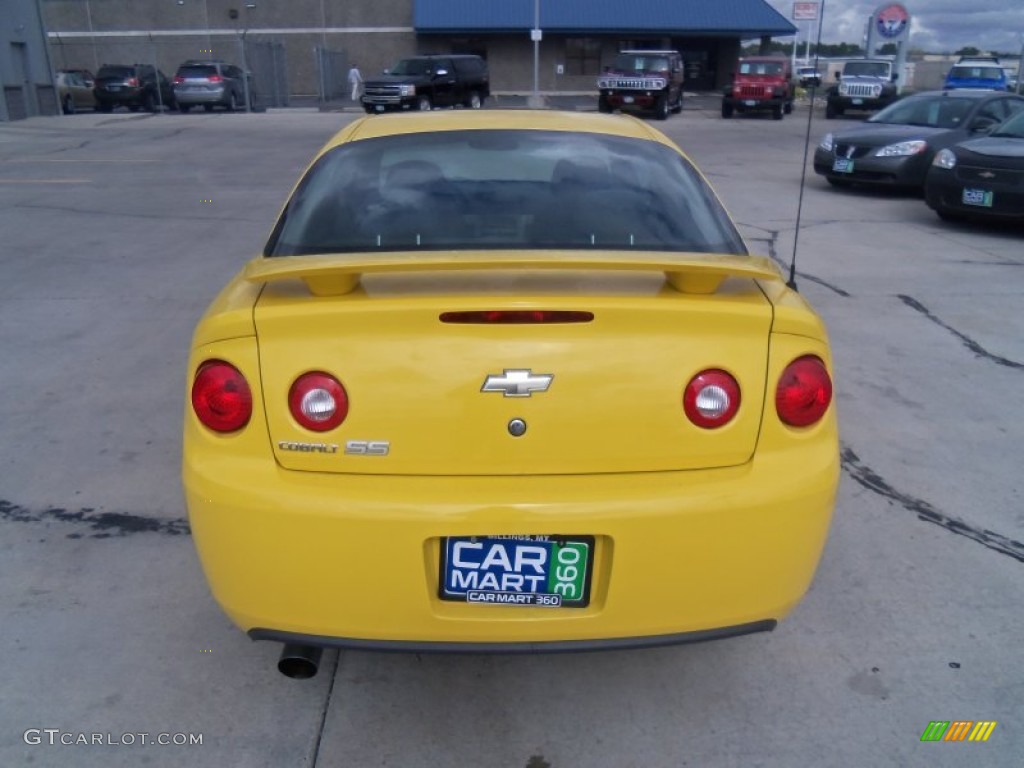 2007 Cobalt SS Coupe - Rally Yellow / Ebony photo #20